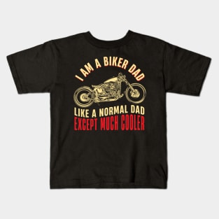 BIKER DAD Kids T-Shirt